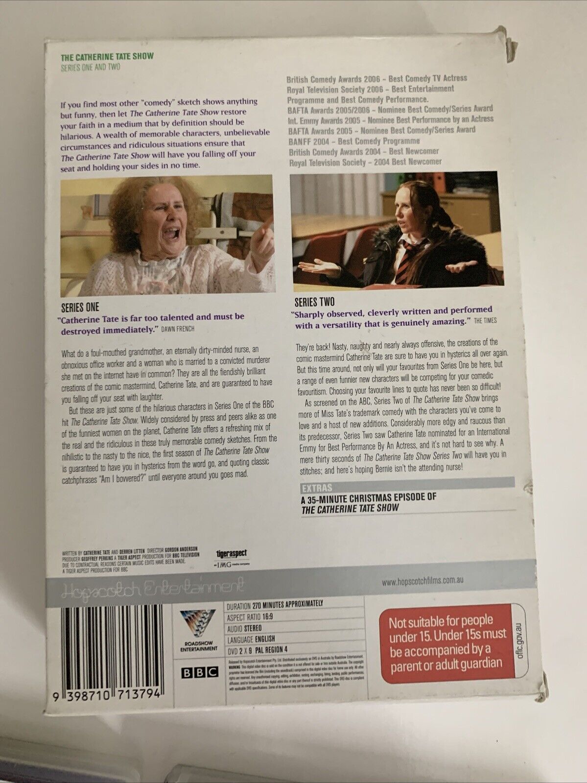 The Catherine Tate Show : Series 1-2 Boxset (DVD, 2004) Region 4