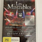 Les Miserables 25th Anniversary Special Edition (DVD, 2011) Region 4 &2