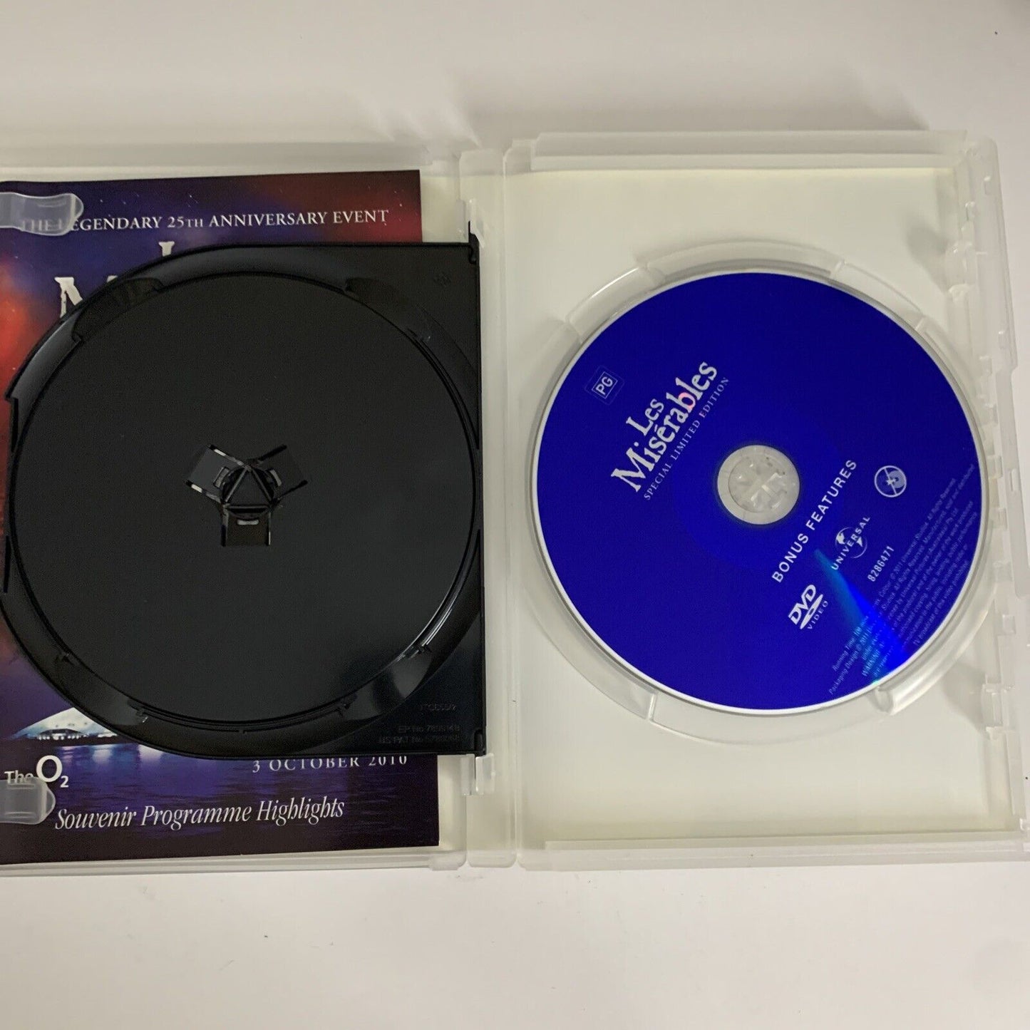Les Miserables 25th Anniversary Special Edition (DVD, 2011) Region 4 &2