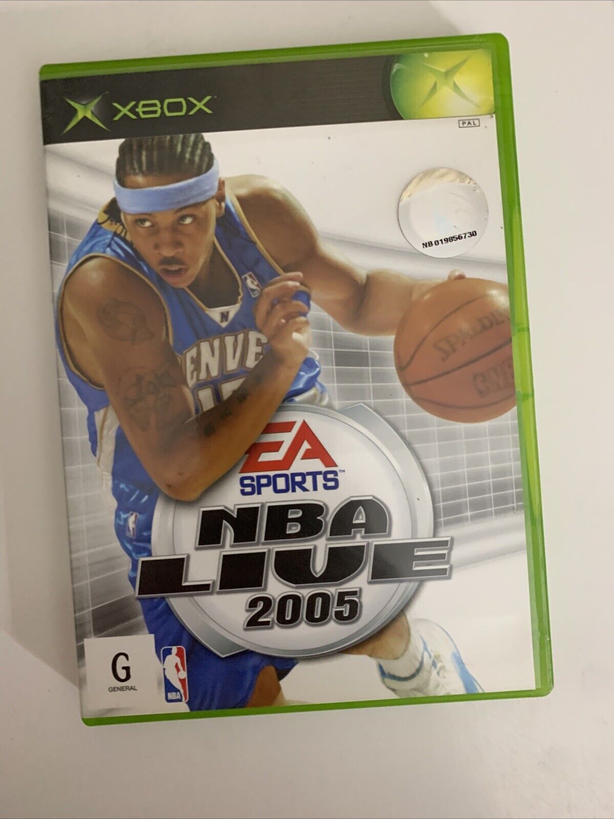 NBA Live 2005 Microsoft XBOX Original PAL Basketball Game Complete
