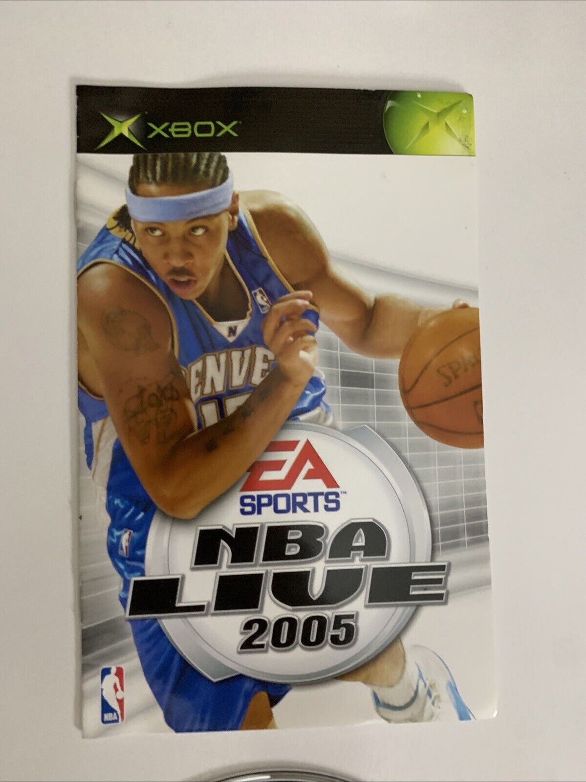 NBA Live 2005 Microsoft XBOX Original PAL Basketball Game Complete