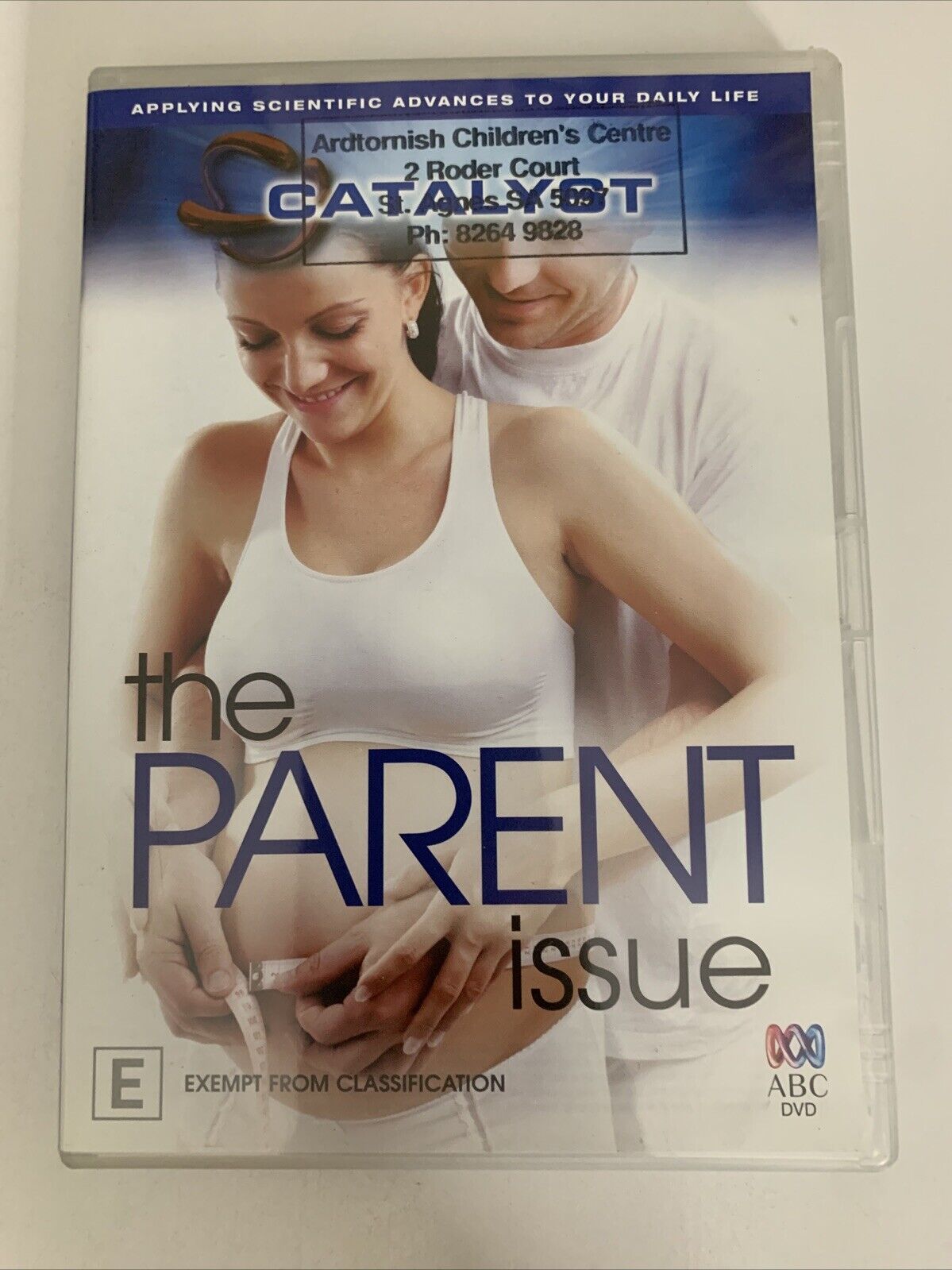 Catalyst The Parent Issue (DVD,2011) ABC Parenting, Pregnancy, Fertility Region4