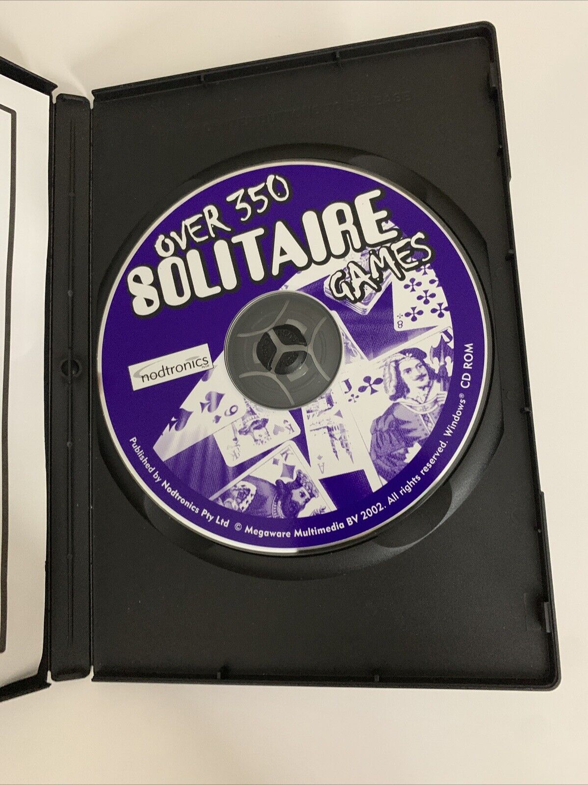 Over 350 Solitaire Card Games PC Windows CD-ROM