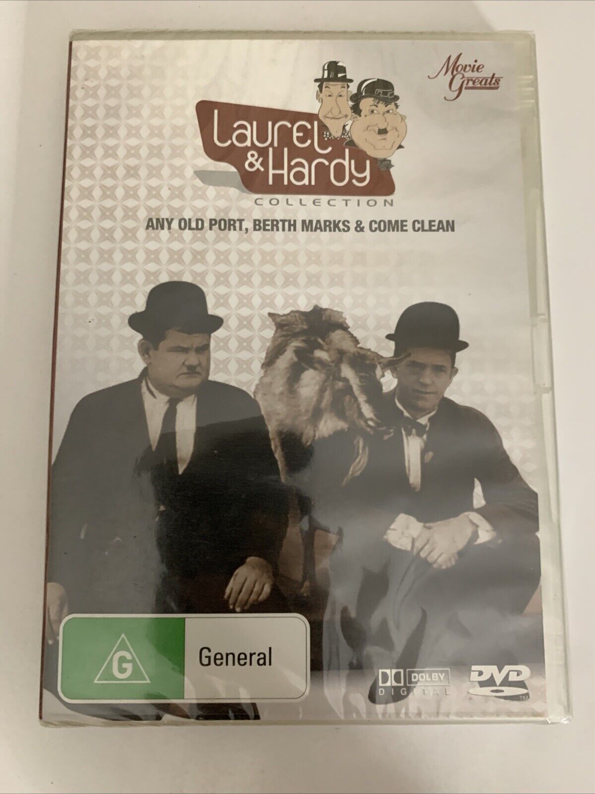 Any Old Port / Berth Marks / Come Clean (DVD, 1932) Laurel & Hardy Region 4  NEW