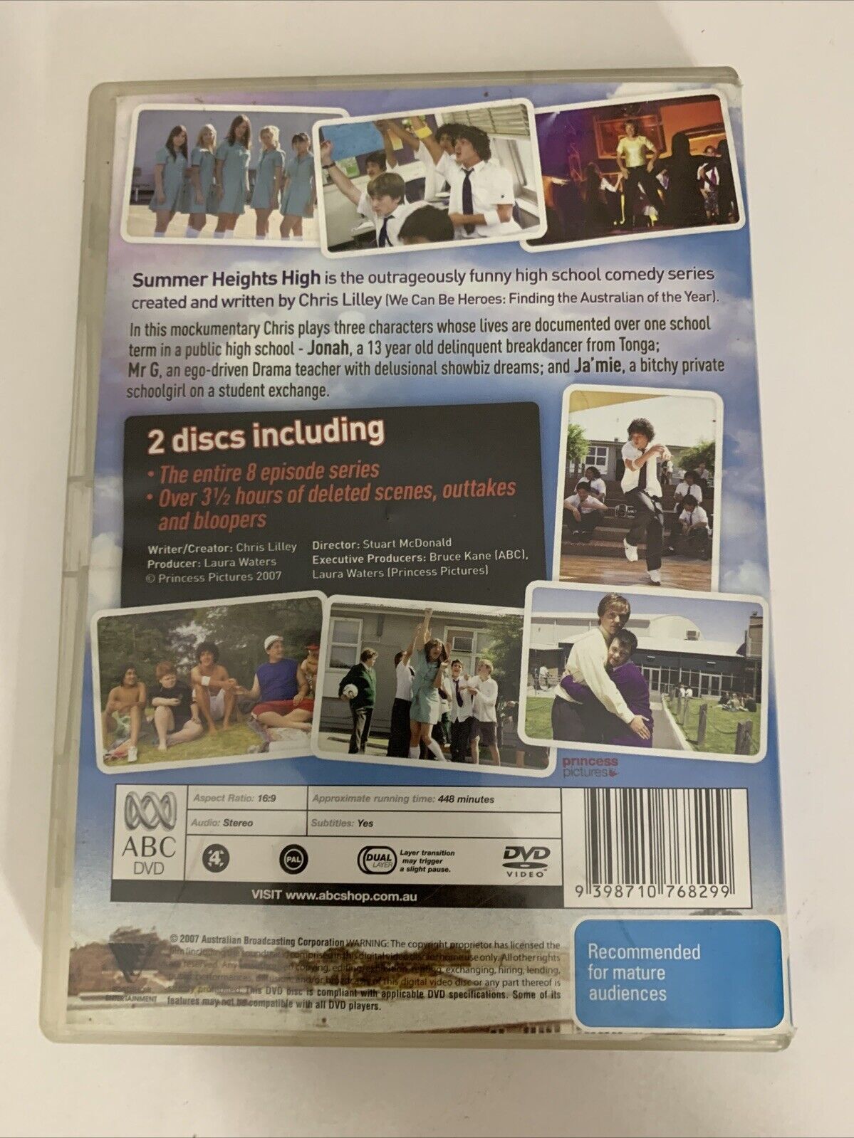 Summer Heights High (DVD, 2007) 2-Disc Set Chris Lilley Comedy Region 4