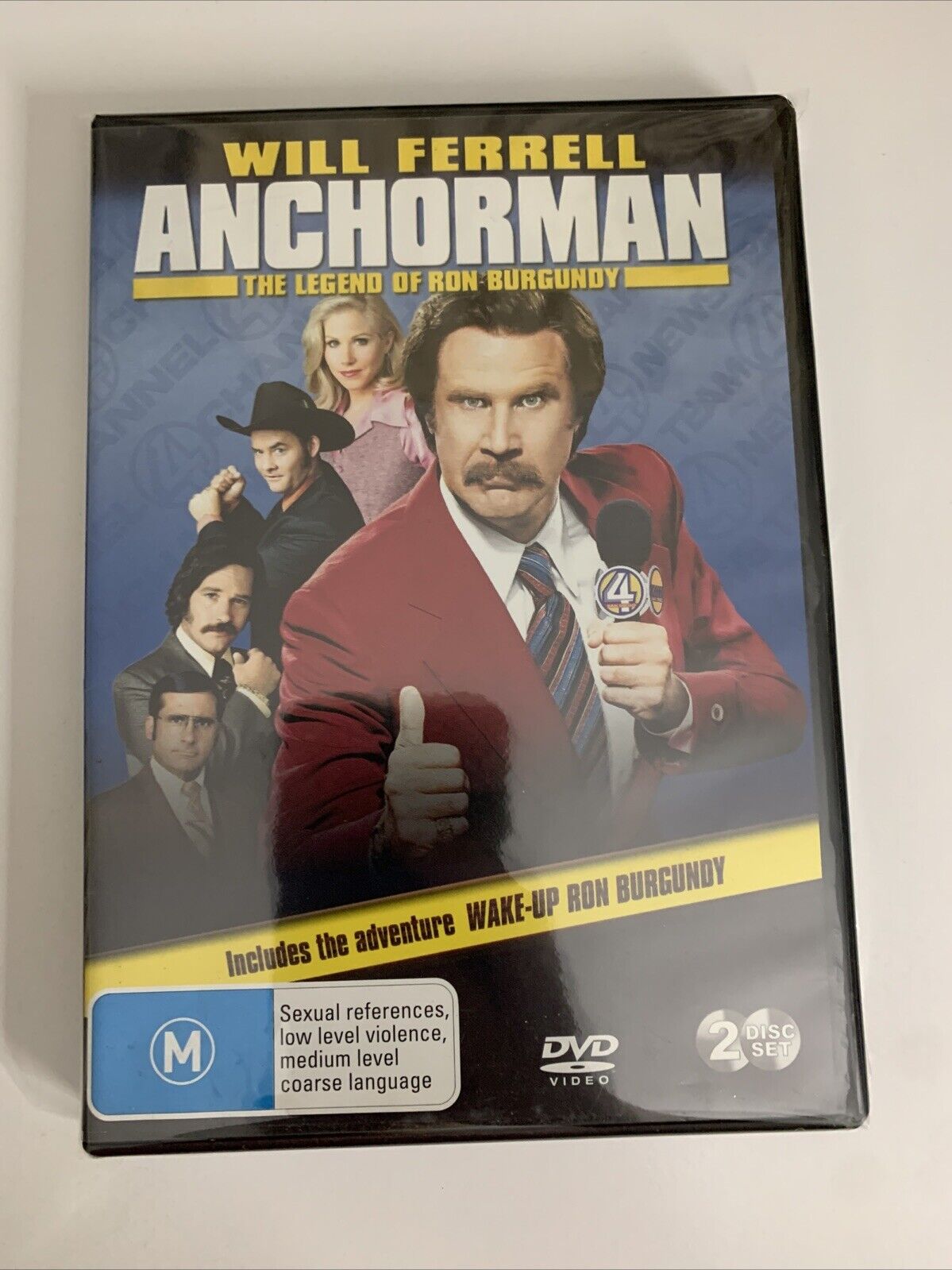 Anchorman The Legend of Ron Burgundy (Special Edition, DVD, 2004) Region 4 NEW