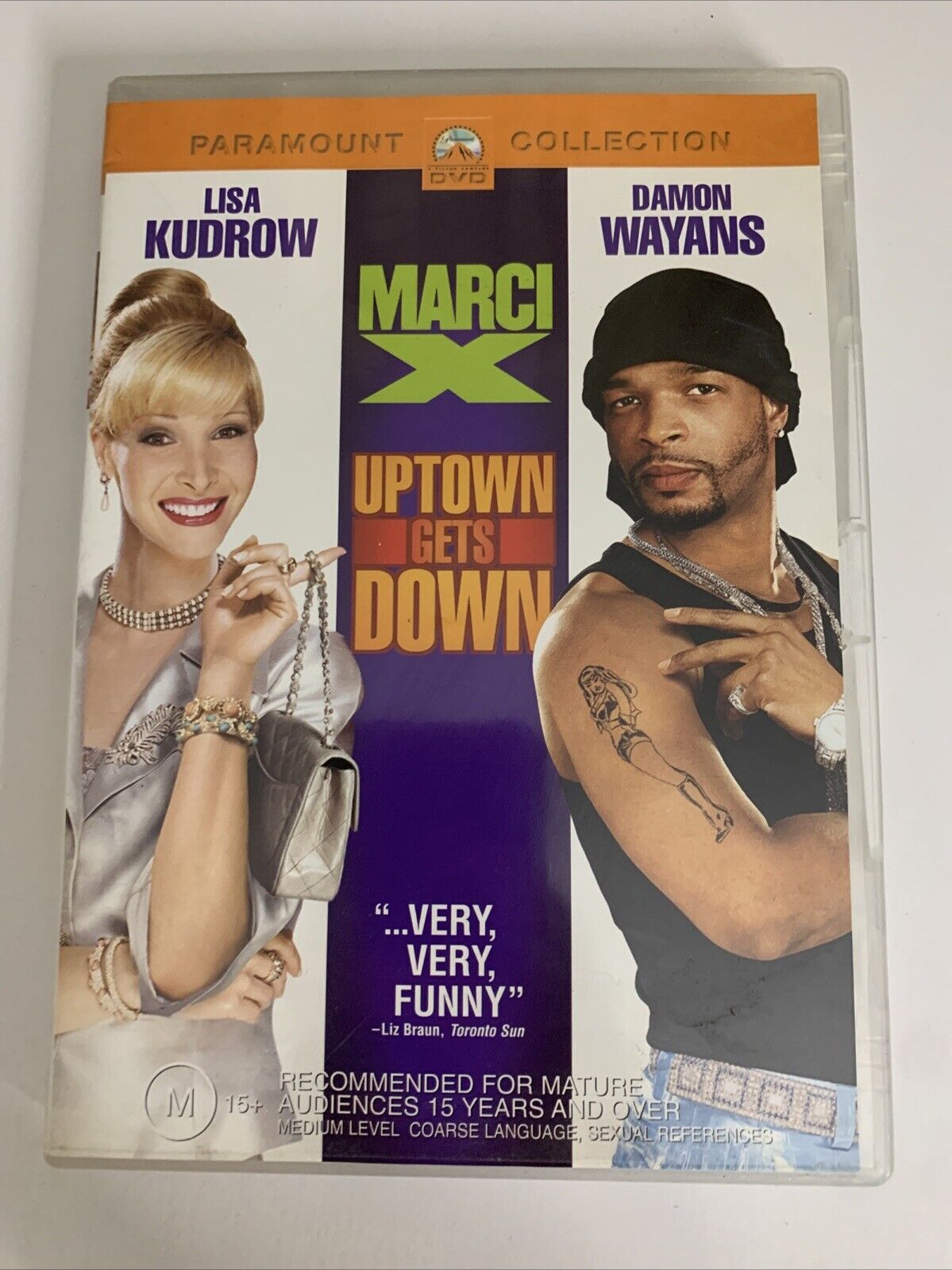 Marci X (DVD, 2003) Lisa Kudrow, Damon Wayans Comedy Region 4
