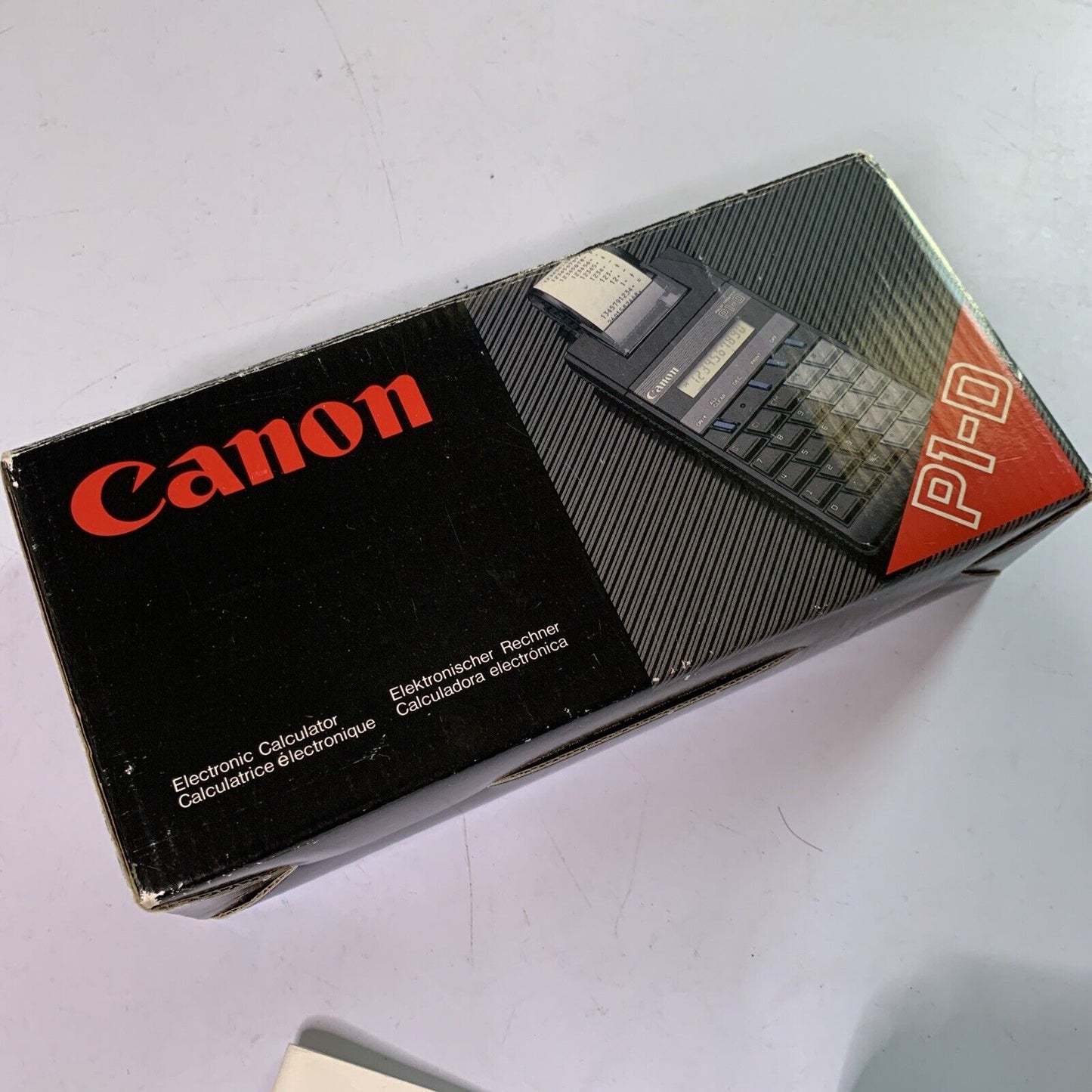 Canon Electronic Calculator Printer with Roll P1-D