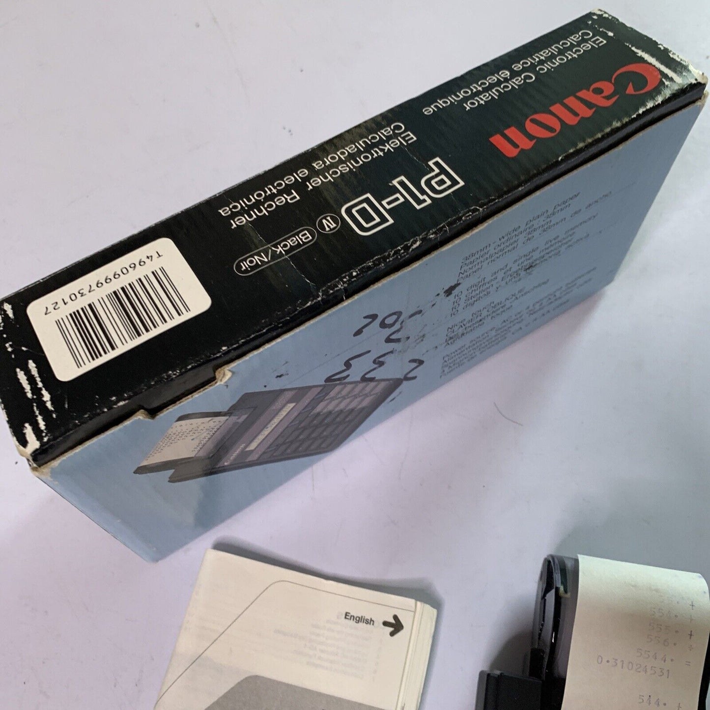 Canon Electronic Calculator Printer with Roll P1-D