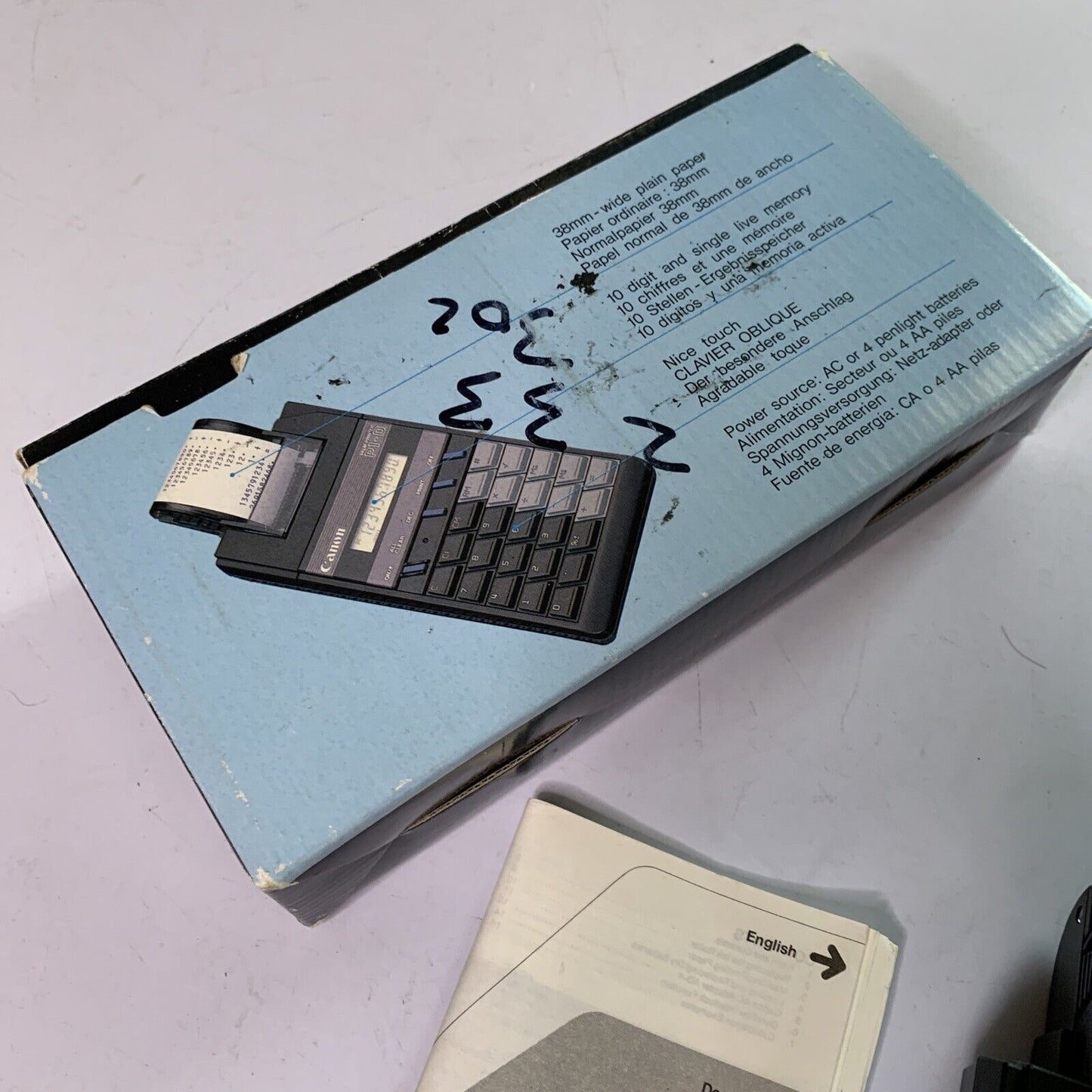 Canon Electronic Calculator Printer with Roll P1-D