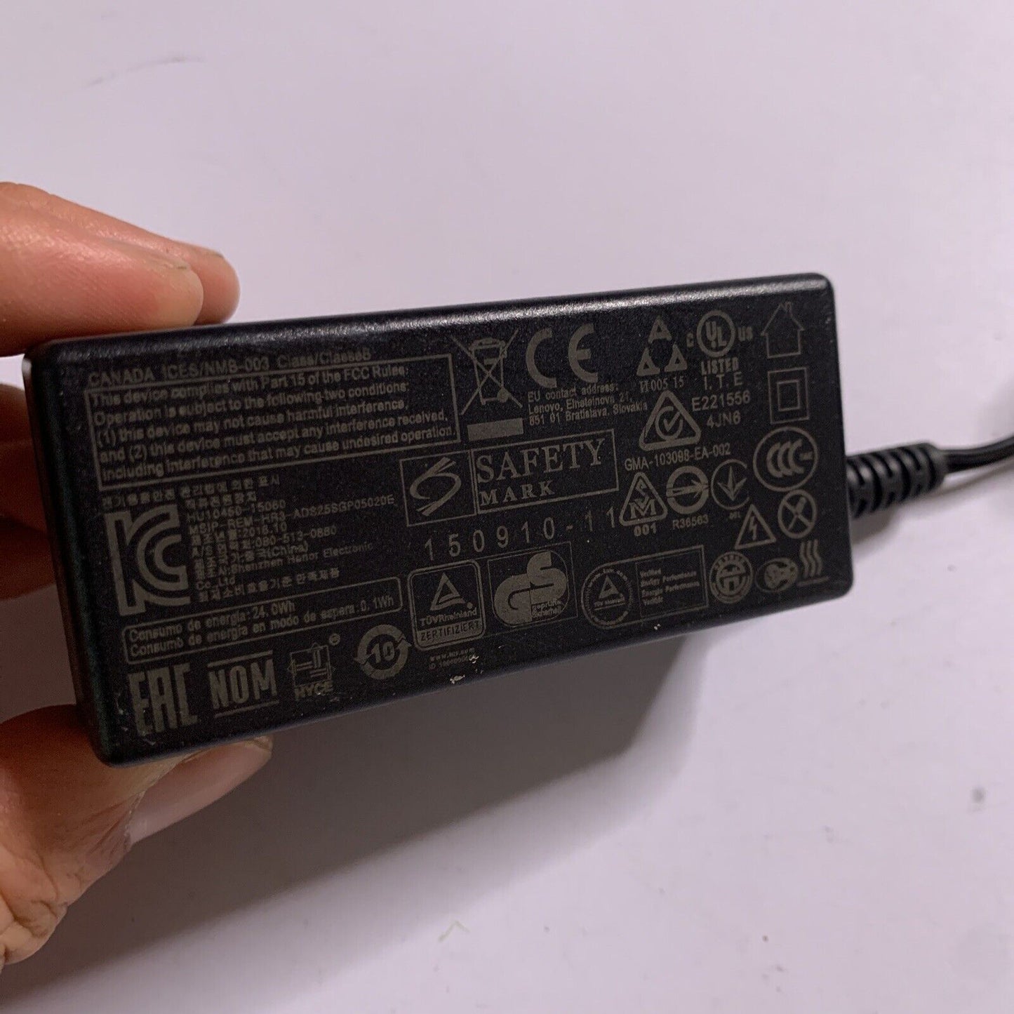 Genuine Lenovo AC Adapter ADS-25SGP-06 Power Supply 5V 4A For Ideapad Laptop
