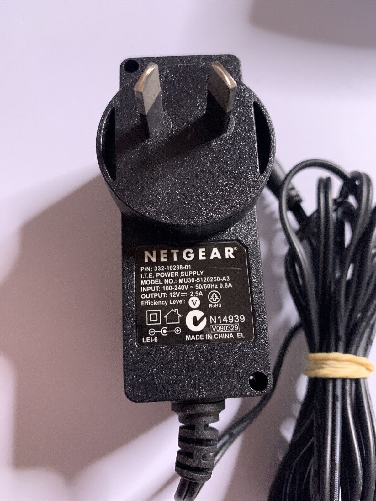 Genuine Netgear AC Adapter 12V 2.5A Power Supply MU30-5120250-A3 For Router