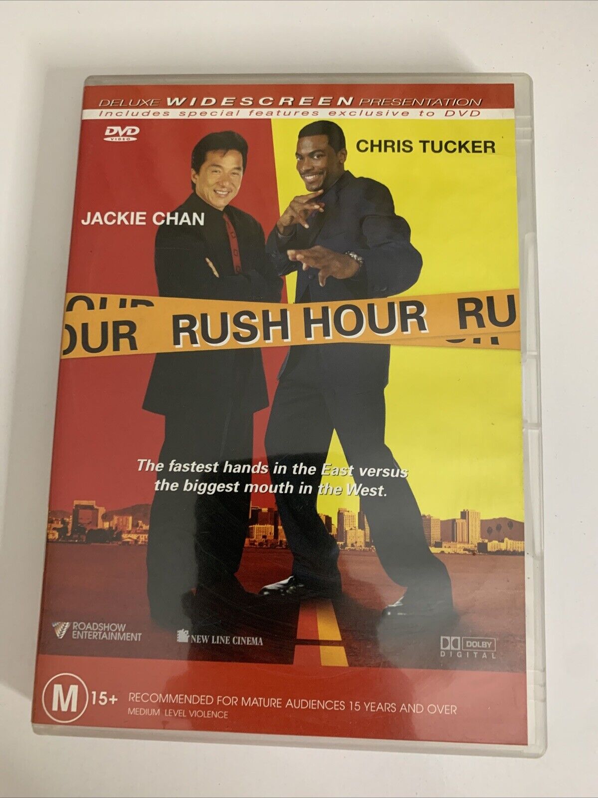 Rush Hour (DVD, 1998) Jackie Chan, Chris Tucker Region 4