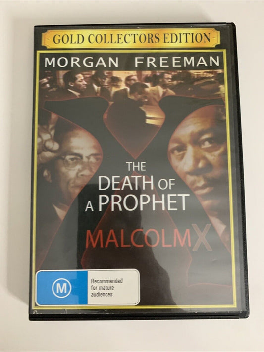 The Death Of A Prophet Malcolm X (DVD, 1981) Morgan Freeman All Regions