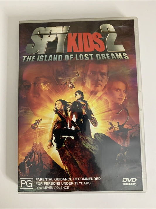Spy Kids 2 The Island of Lost Dreams (DVD, 2002) Antonio Banderas Region 4