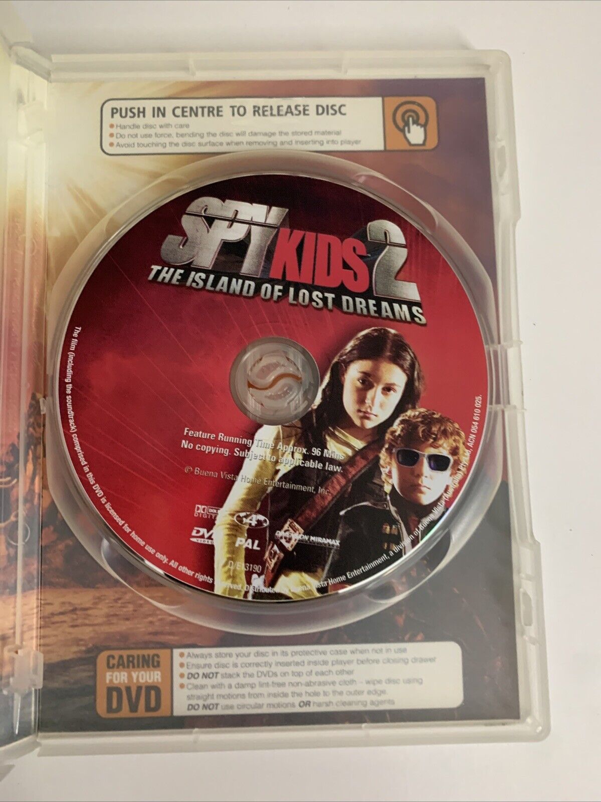 Spy Kids 2 The Island of Lost Dreams (DVD, 2002) Antonio Banderas Region 4
