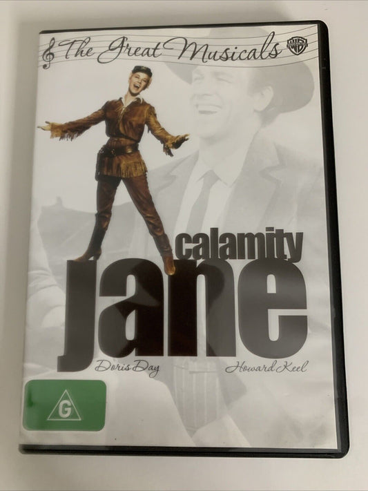 Calamity Jane (DVD, 1953) Doris Day, Howard Keel Region 4