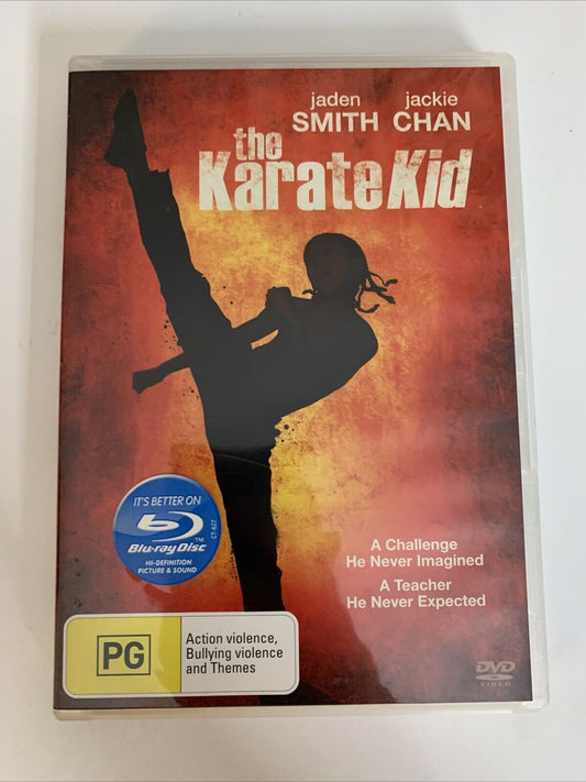 The Karate Kid (DVD, 2010) Jaden Smith, Jackie Chan Region 4