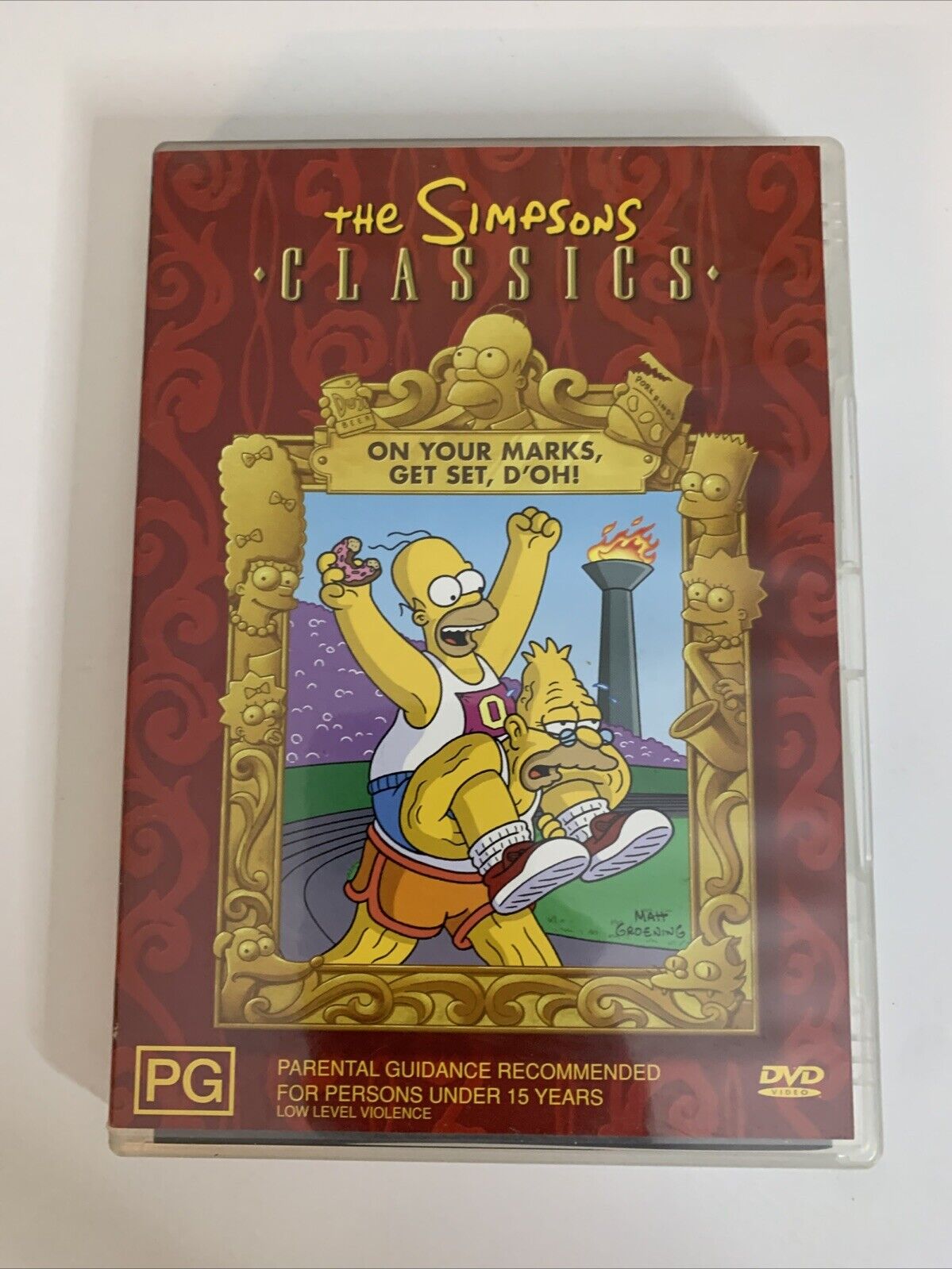 The Simpsons : On Your Marks, Get Set, D'oh! (DVD, 2004) Region 4