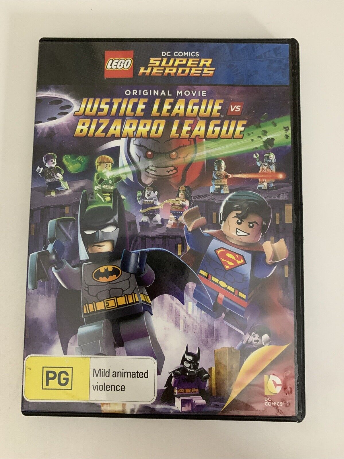 LEGO Batman Justice League Vs Bizarro League (DVD, 2015)  Animation Region 4