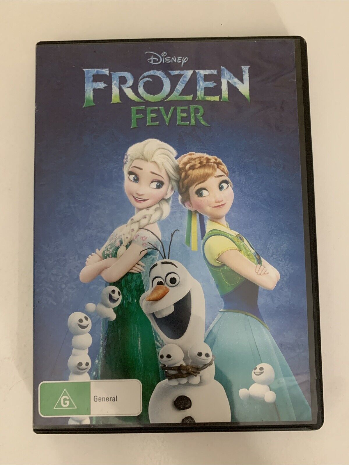 Disney Frozen Fever (DVD, 2015) Pixar Animation Region 4