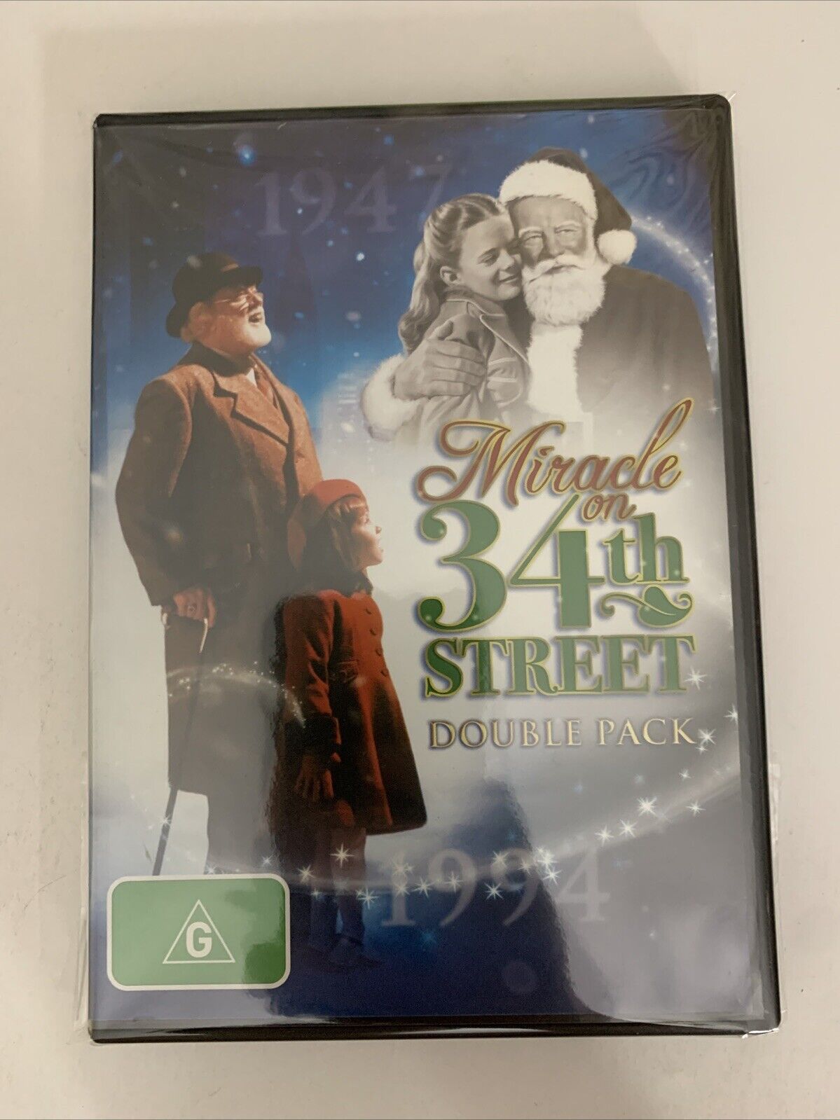 Miracle On 34th Street Double Movie (DVD, 1947 + 1994) Region 4 NEW