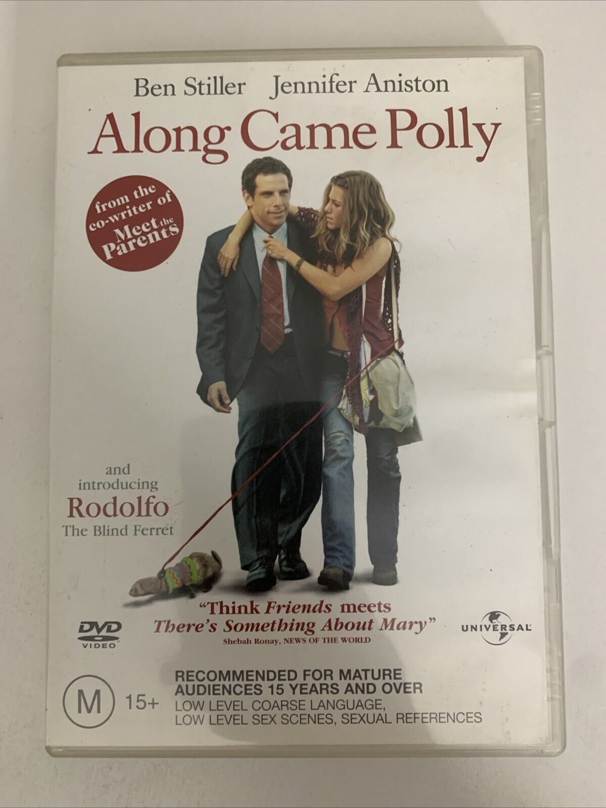 Along Came Polly (DVD, 2004) Jennifer Aniston, Ben Stiller Comedy Region 4