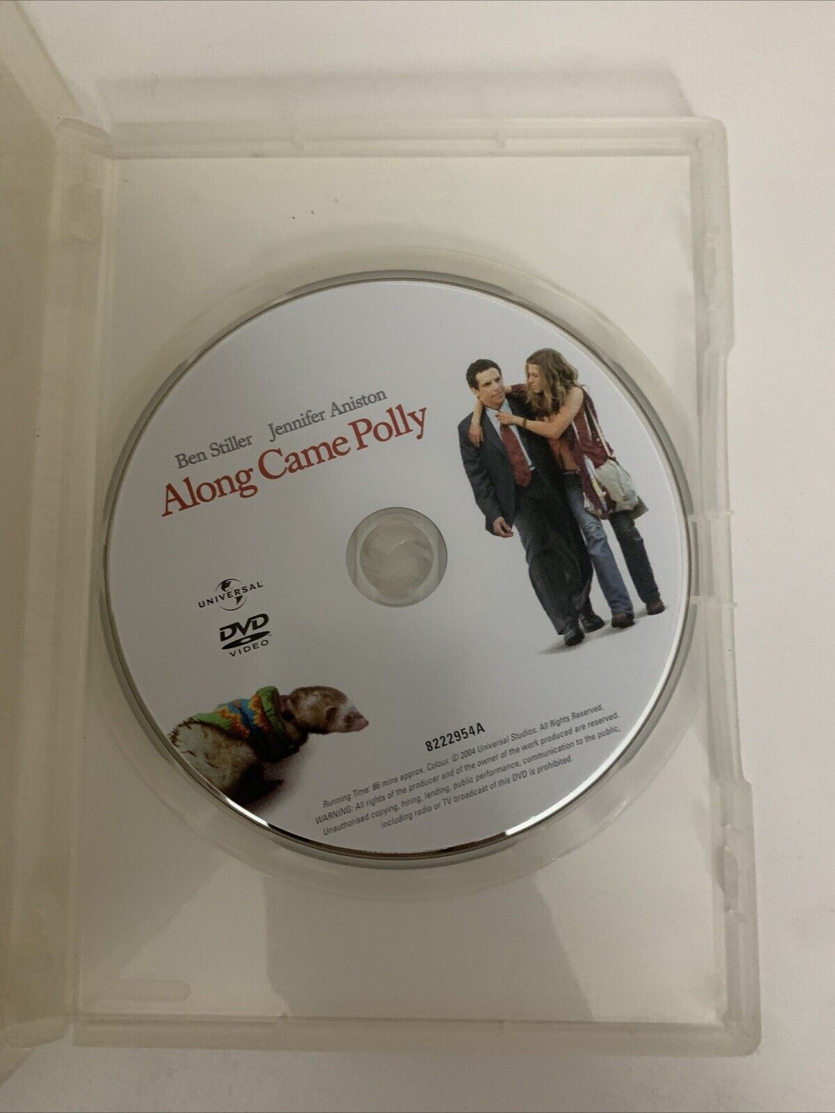 Along Came Polly (DVD, 2004) Jennifer Aniston, Ben Stiller Comedy Region 4