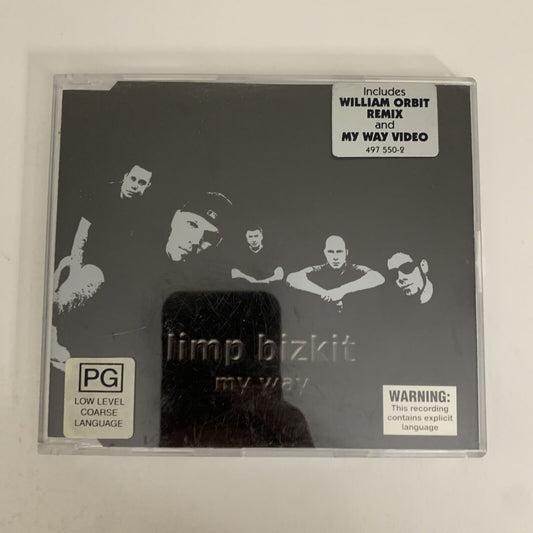 My Way by Limp Bizkit (CD, 2001) SIngle Enhanced