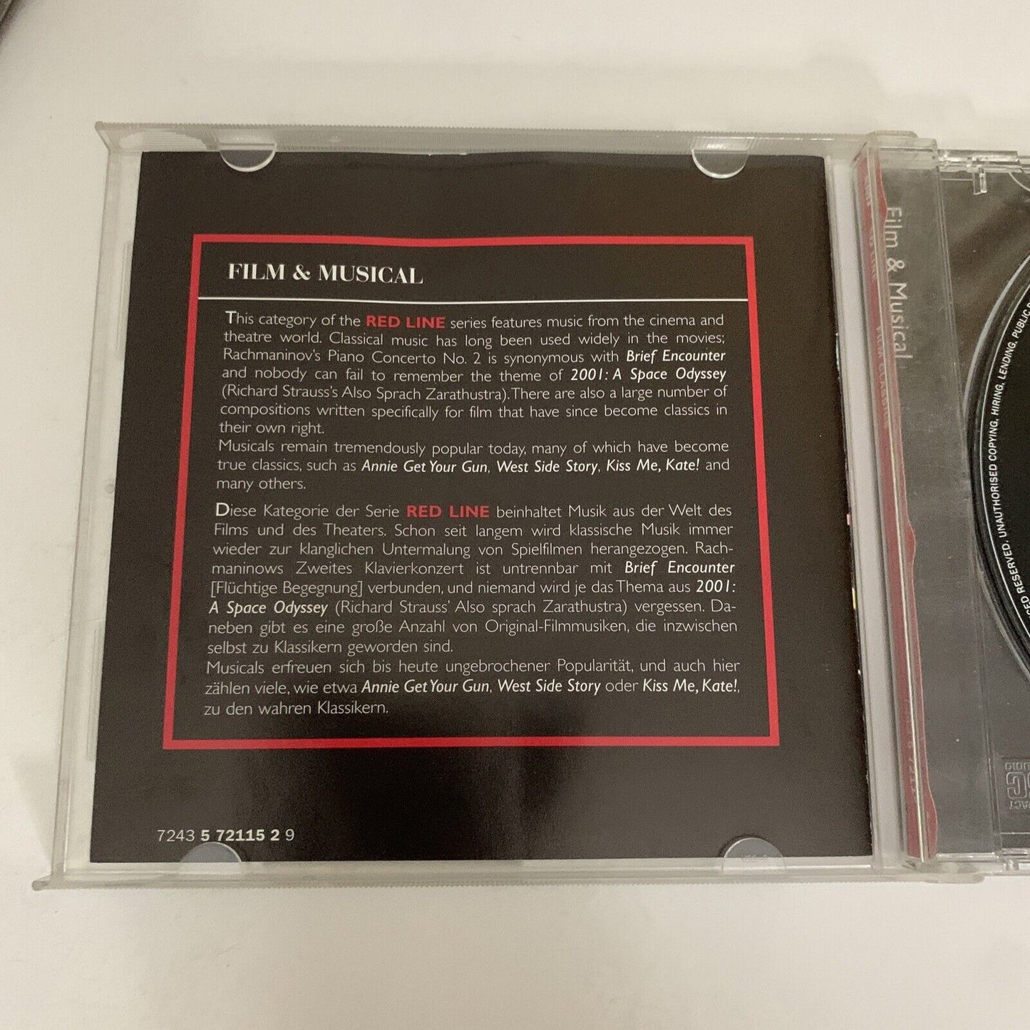 Film Classics Soundtracks by EMI (CD, 1999)