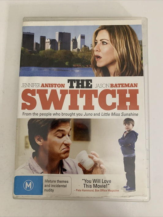 The Switch (DVD, 2010) Juliette Lewis, Jennifer Aniston, Jason Bateman Region 4