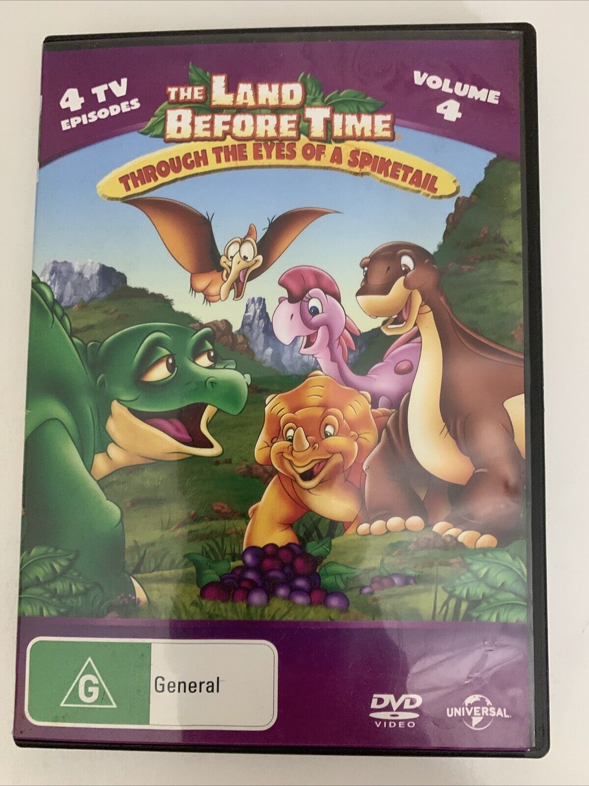 The Land Before Time Through the Eyes of Spiketail (DVD,