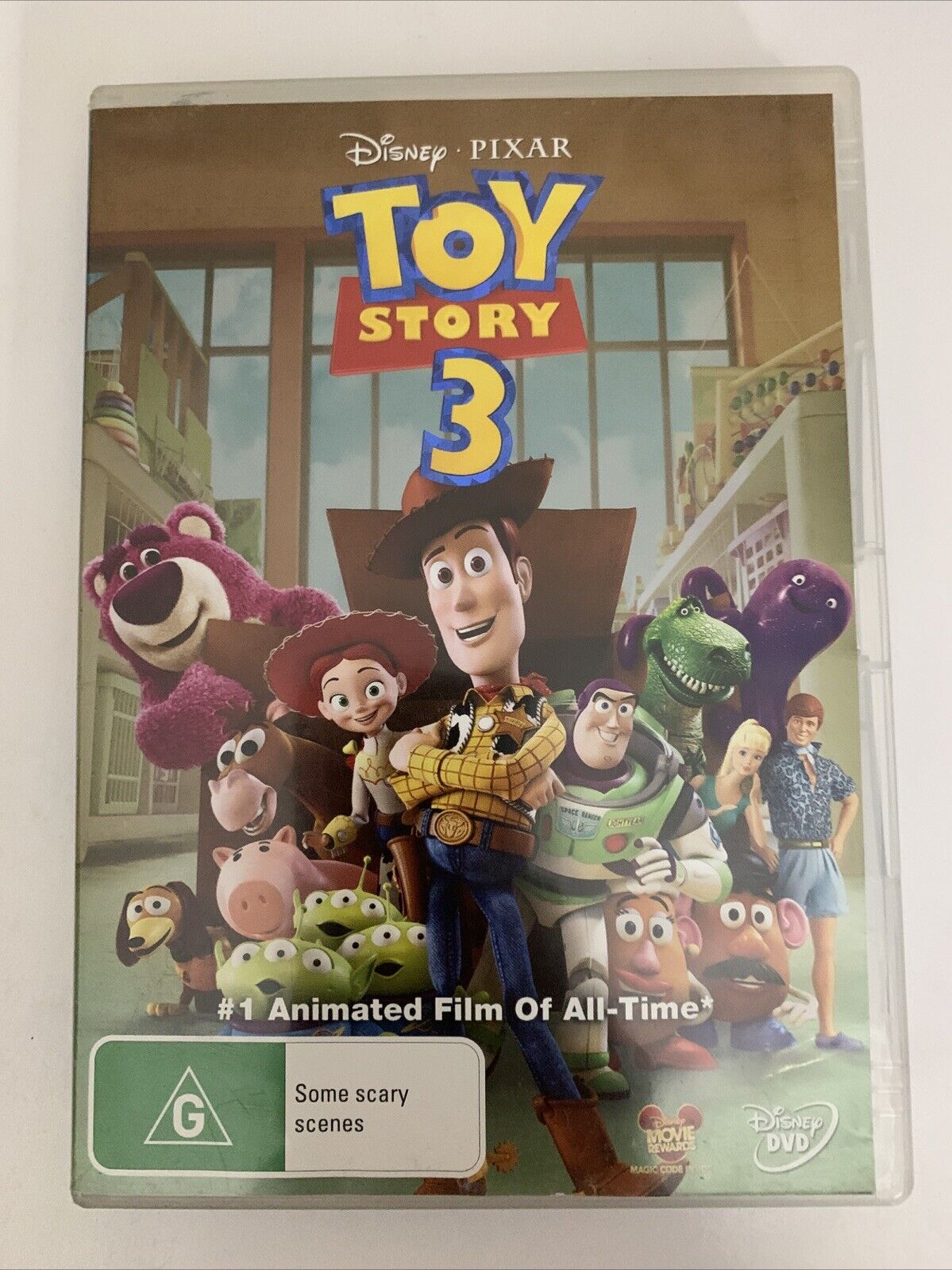 Toy Story 3 (DVD, 2010) Disney Pixar Animated Film Region 4