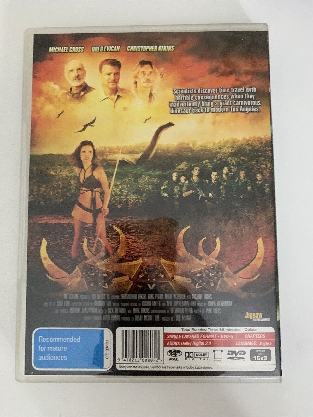 100 Million BC (DVD, 2008) Michael Gross, Christopher Atkins  Region 4