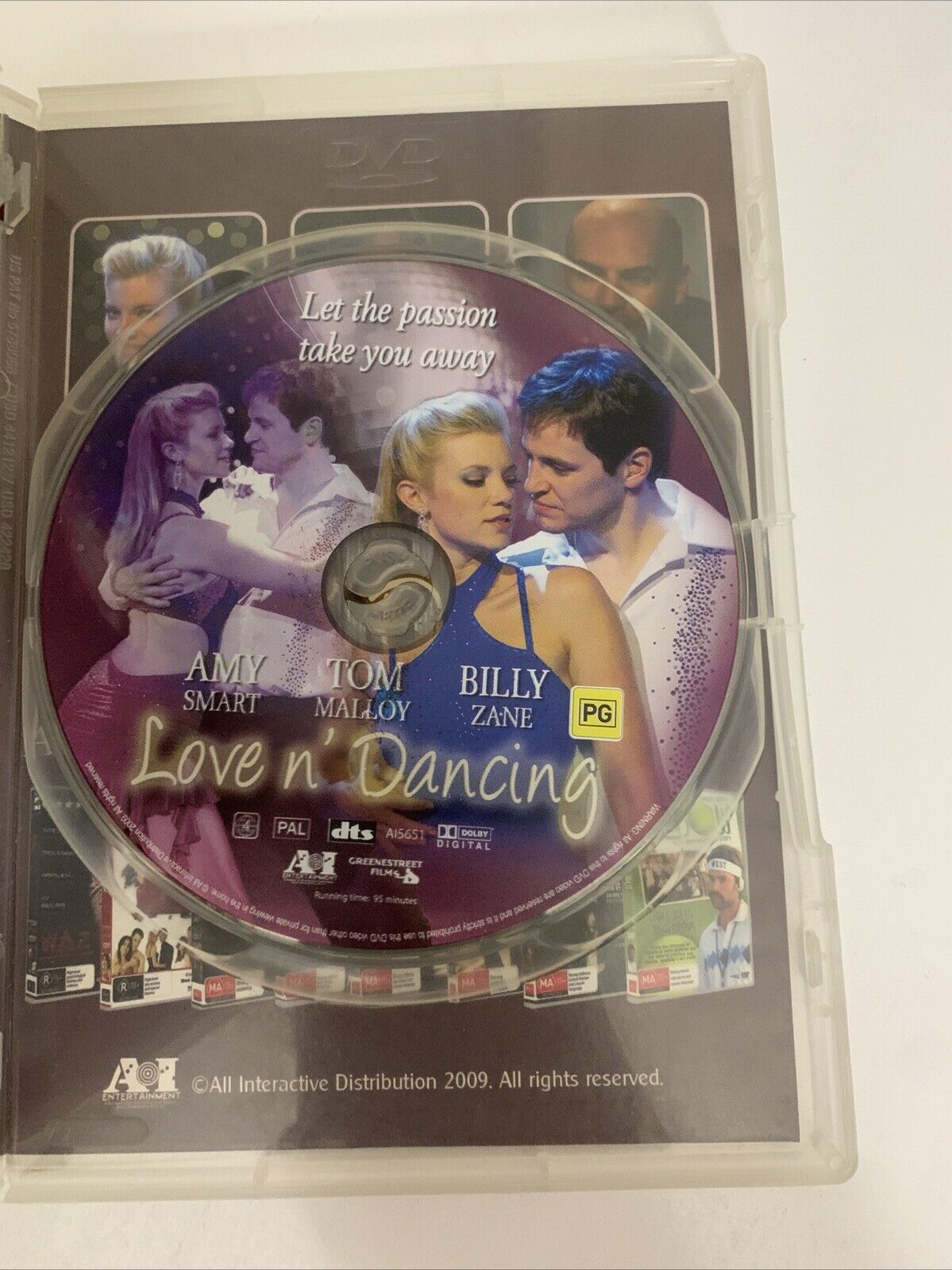 Love N Dancing (DVD, 2008) Amy Smart, Billy Zane, Tom Malloy  Region 4
