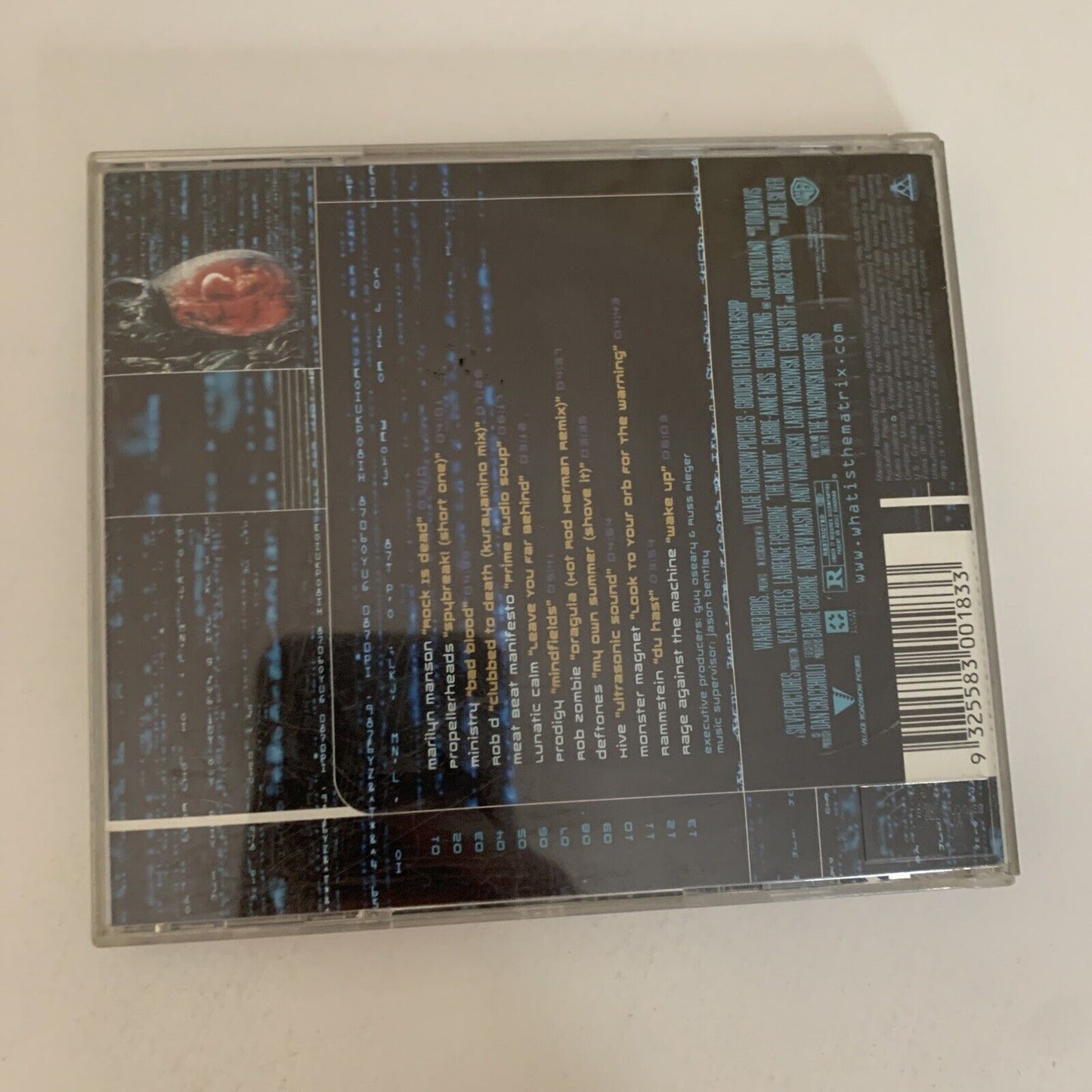 The Matrix Original Movie Soundtrack (CD, 1999) Album