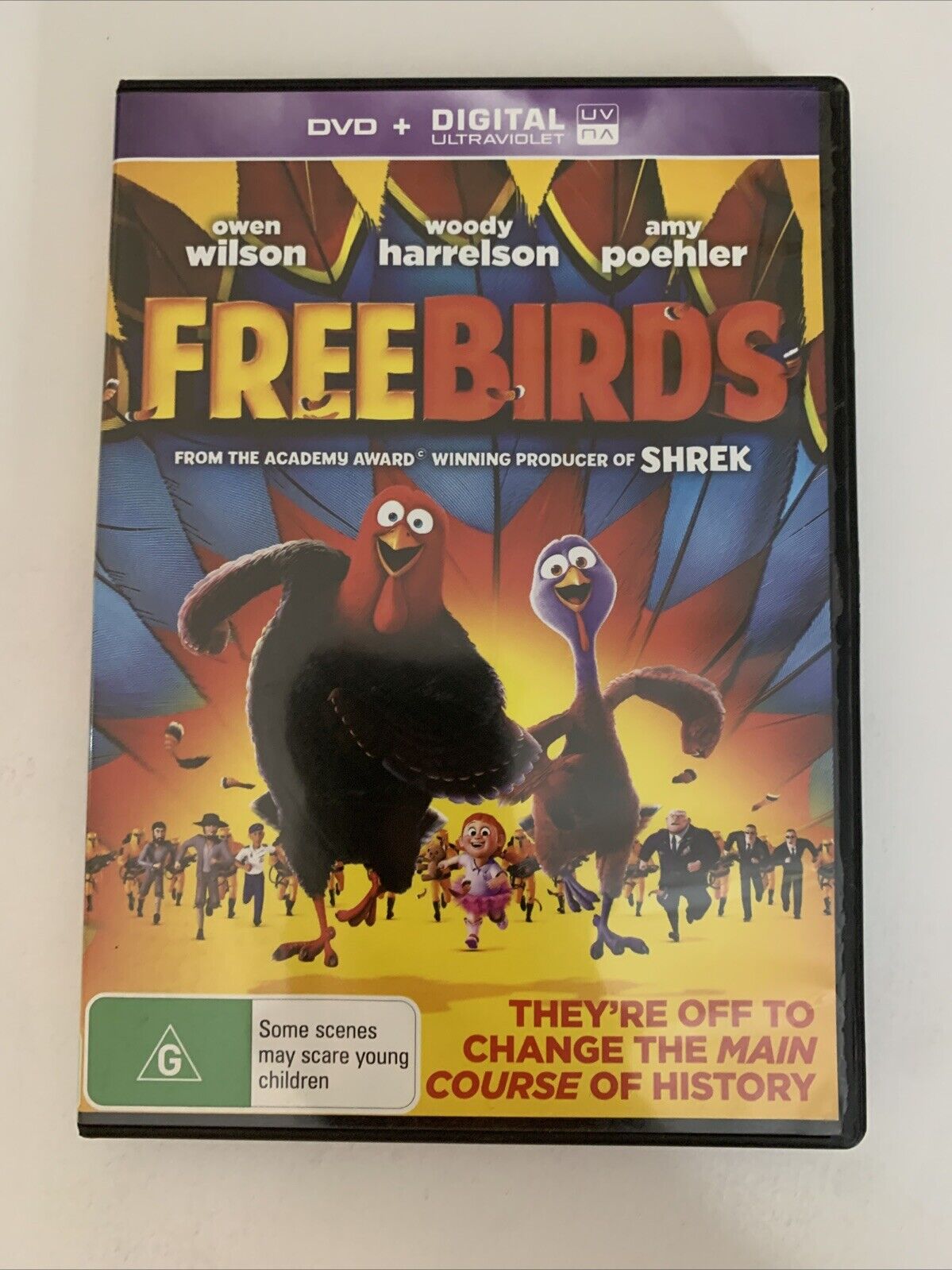 Free Birds (DVD, 2013) Animated Film  Region 4