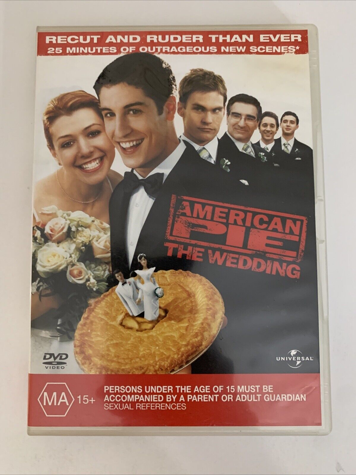 American Pie The Wedding (DVD, 2003) Seann William Scott, Jason Biggs Region 4