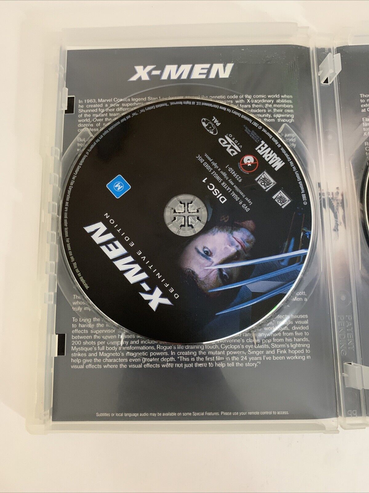 X-Men (Definitive Edition, DVD, 2000) 2-Disc Region 4