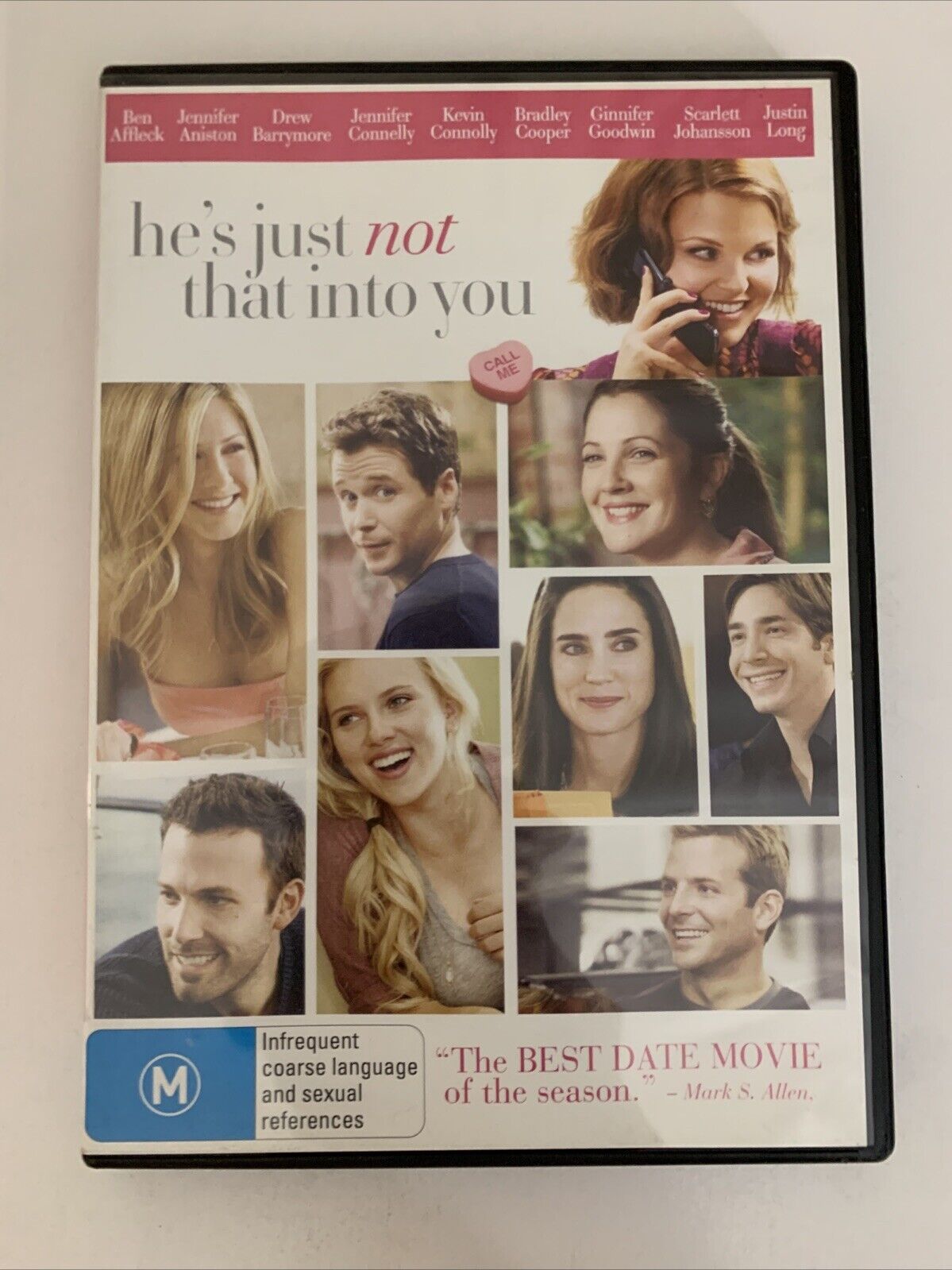 He's Just Not That Into You (DVD, 2009) Jennifer Aniston, Ben Affleck Region 4