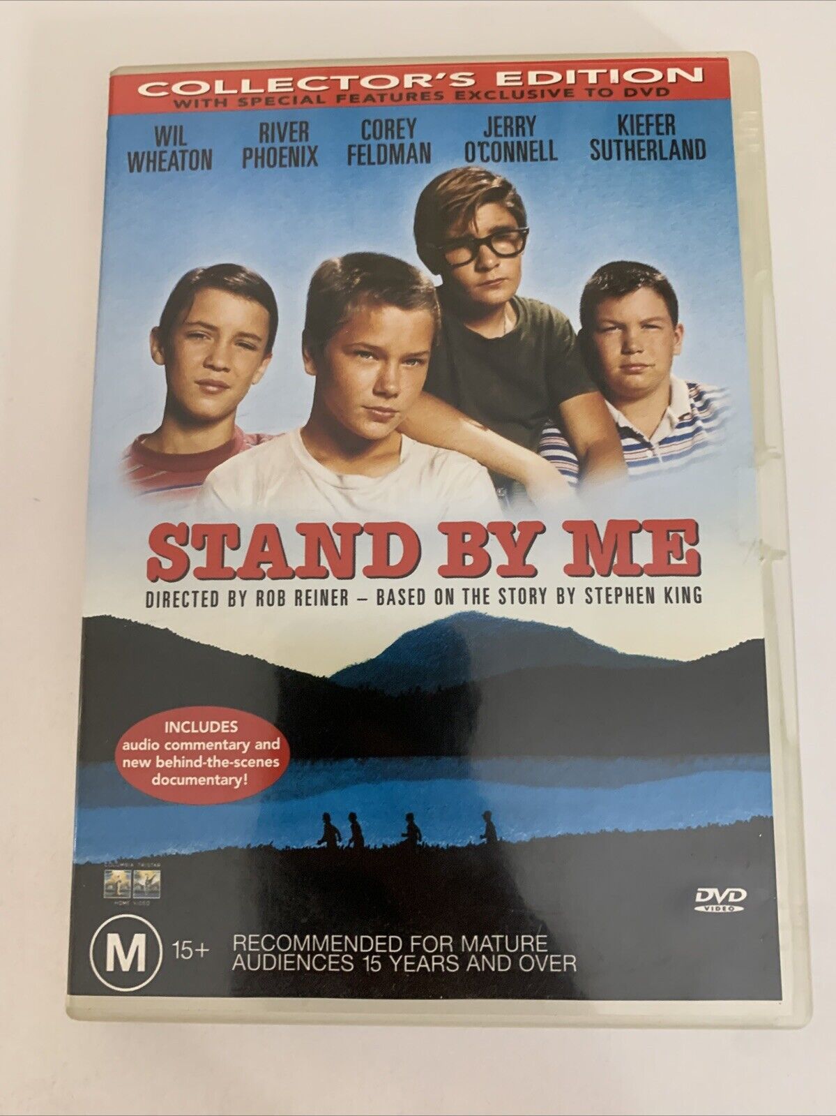 Stand By Me (DVD, 1986) Corey Feldman, River Phoenix, Kiefer Sutherland Region 4