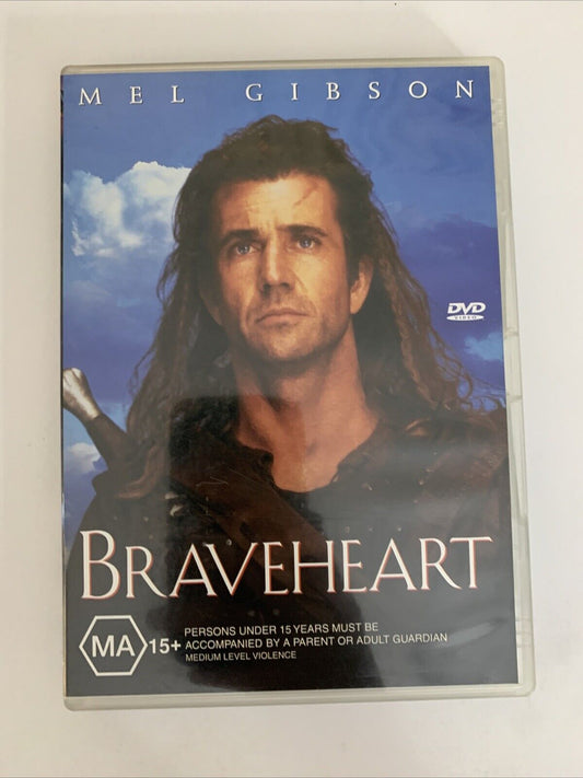 Braveheart (DVD, 1995) Mel Gibson  Region 4
