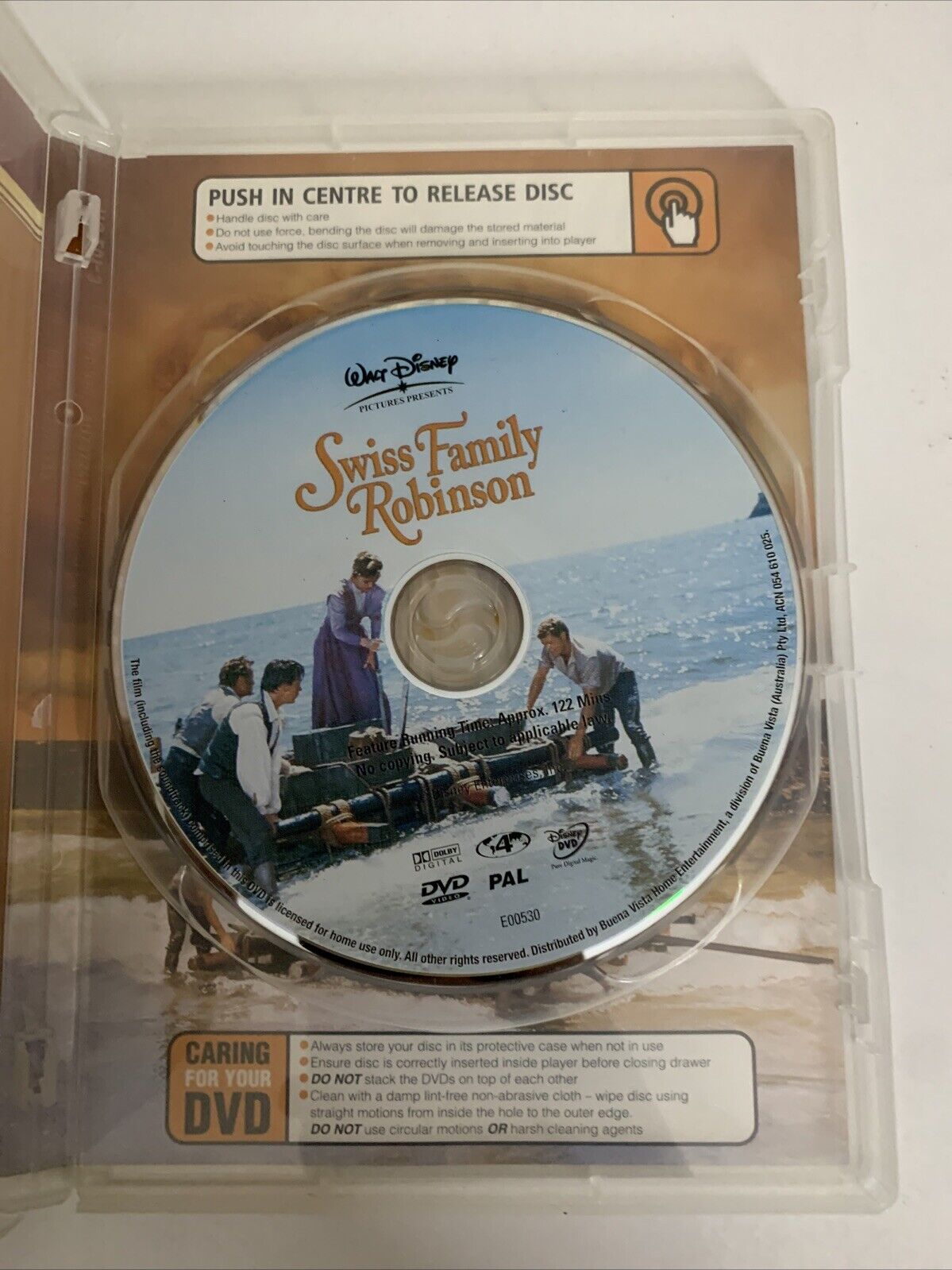Swiss Family Robinson (DVD, 1960) Disney Film Region 4