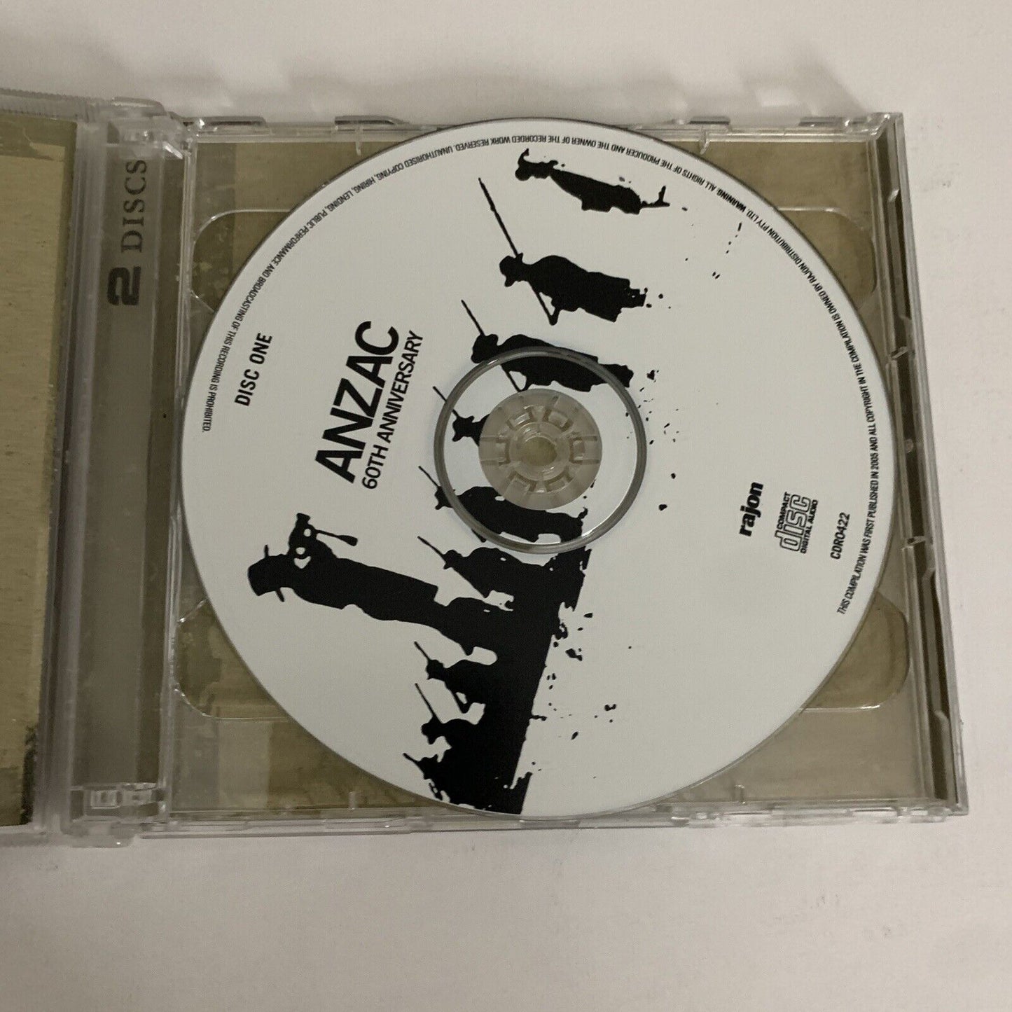 ANZAC A Musical Celebration of the Anzac Spirit (CD, 2005, 2-Disc) Album