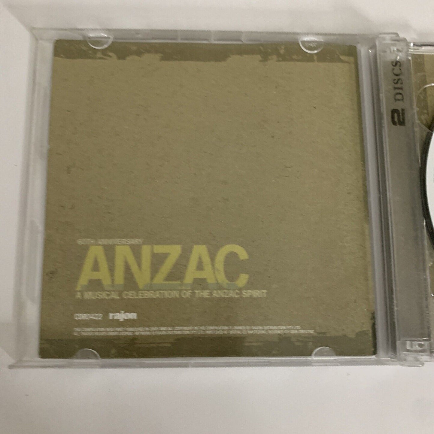 ANZAC A Musical Celebration of the Anzac Spirit (CD, 2005, 2-Disc) Album