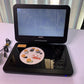 Laser 10 inch Portable DVD Player Black DVDPT10D +Power Supply Plays All Regions
