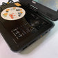 Laser 10 inch Portable DVD Player Black DVDPT10D +Power Supply Plays All Regions