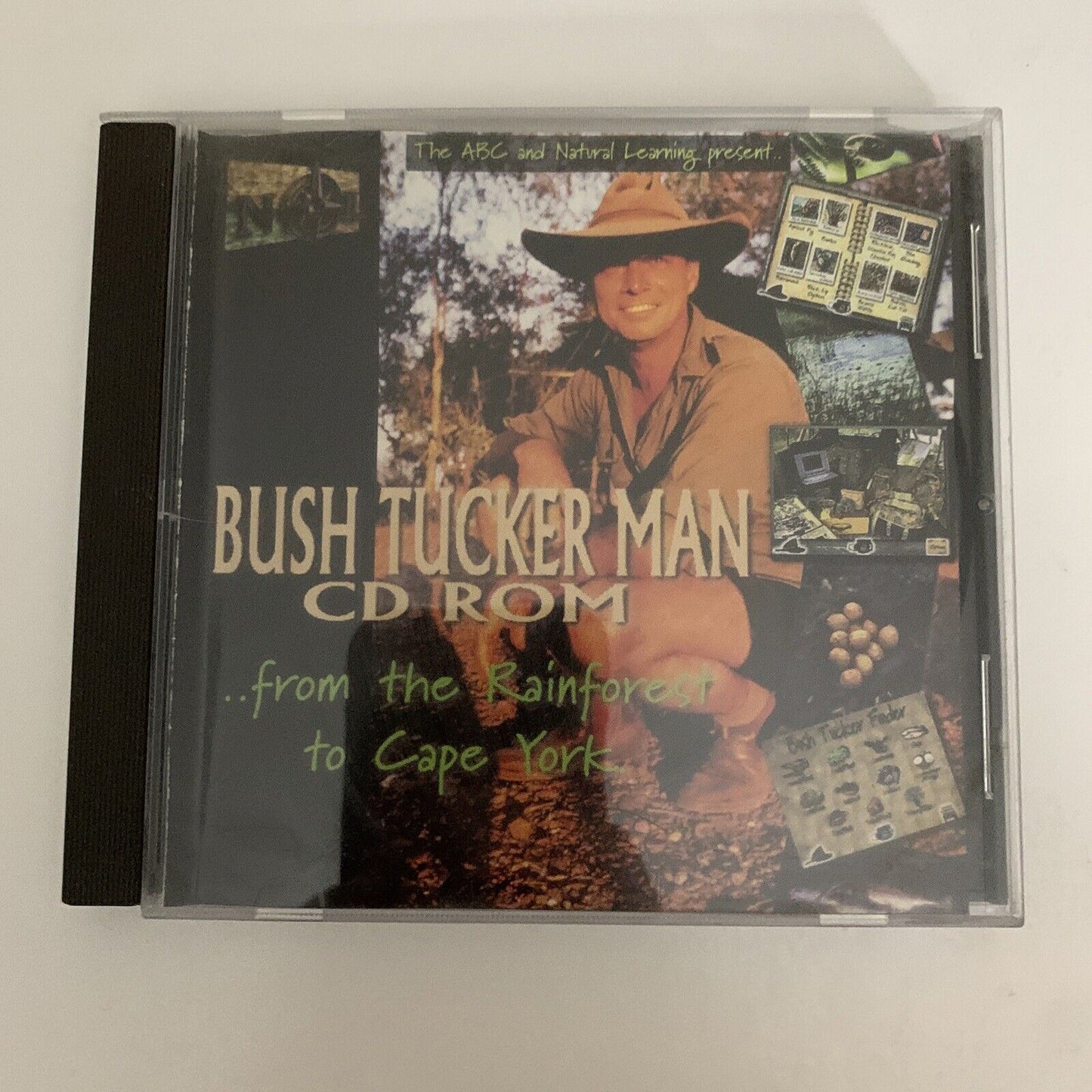 Bush Tucker Man CD-ROM From The Rainforest To Cape Yorke PC 1996 Survival Refere