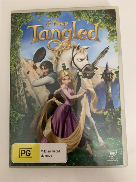 Tangled (DVD, 2010) Disney Animation  Region 4