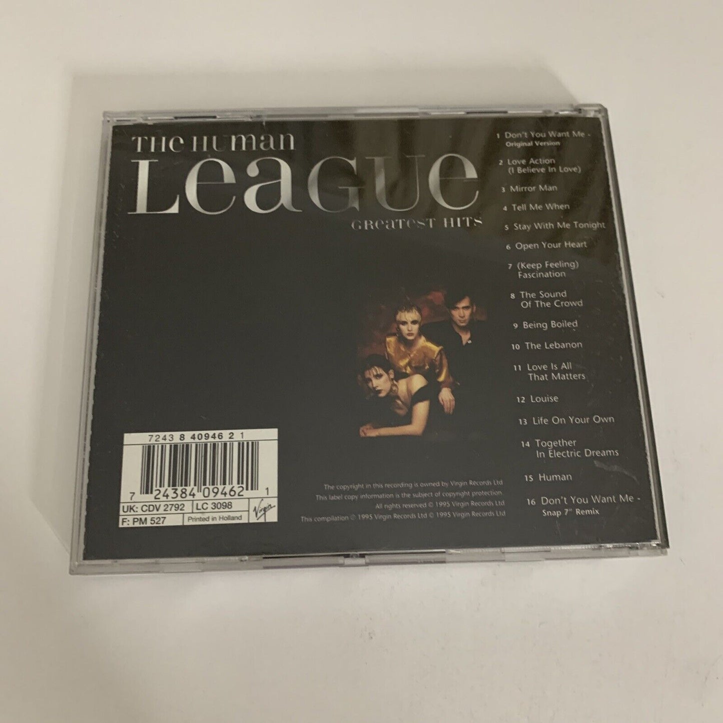 Greatest Hits by The Human League (CD, 1995) Album